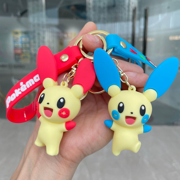 Wholesale Keychain cartoon pendant keychain couple gift