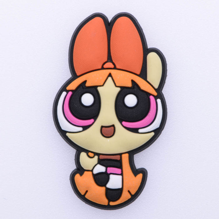Wholesale 50pcs Cute cartoon Shoes Charms