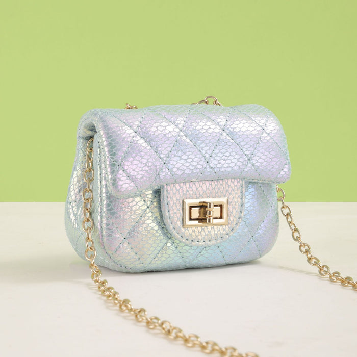 Wholesale Princess pearl accessory handbag cute bow shoulder bag chain bag