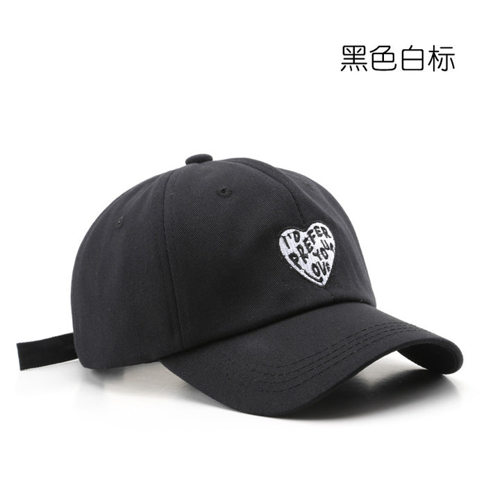 Wholesale Retro Love Embroidered Cotton Fashionhats Baseball Caps JDC-FH-TuL013