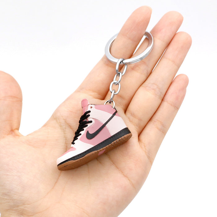 Wholesale PVC Basketball Shoe Model Keychain JDC-KC-QLPing015