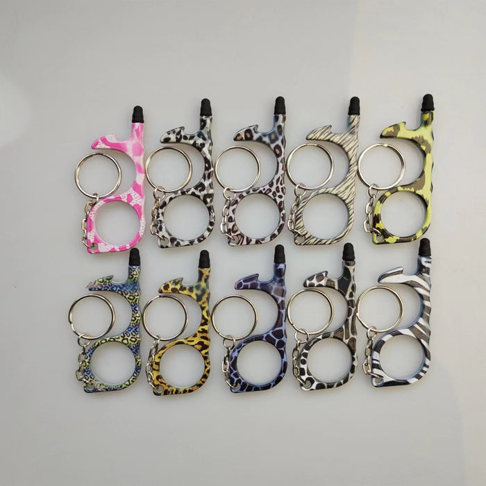 Wholesale Aluminum Alloy Touch Screen Function Door Opener Bottle Opener Keychain JDC-KC-CP001