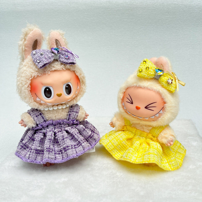 Wholesale Doll Clothes  Doll Clothes Dress up Sitting Macaron Little Fragrance Dress