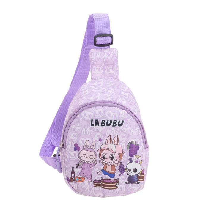 Wholesale Children' s Plush Fabric  Cute Cartoon Shoulder Bags