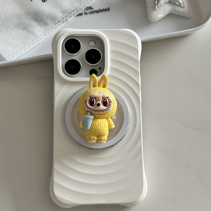 Wholesale Resin 3D Fabric Phone Airbag Stand