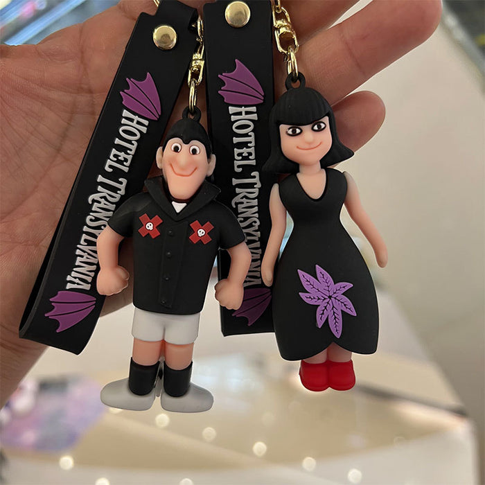 Wholesale Creative Soft Rubber Doll PVC Keychain (F) JDC-KC-XingS008