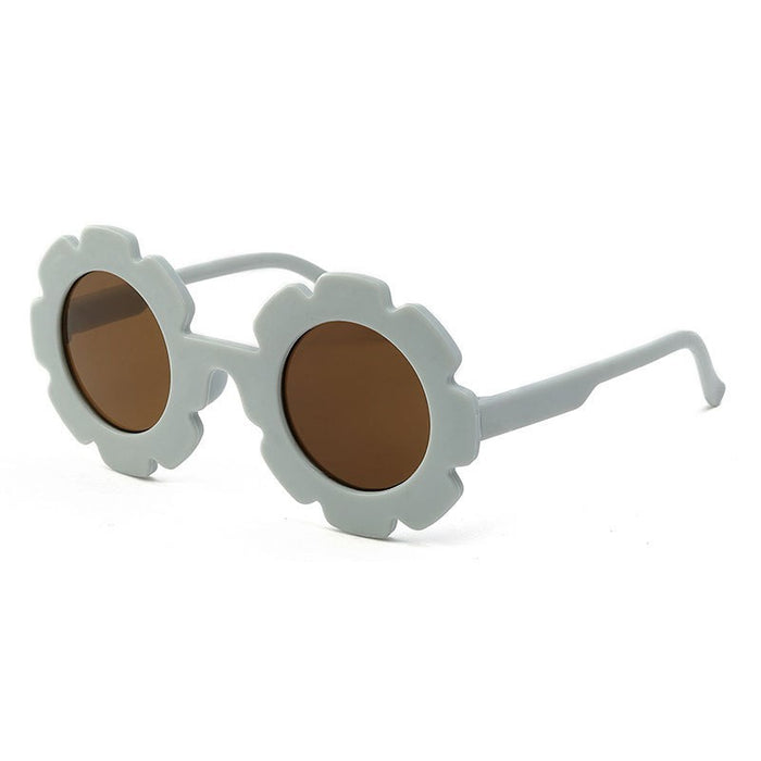 Wholesale Sunflower Children's Sunglasses Baby Fashion Flower Glasses