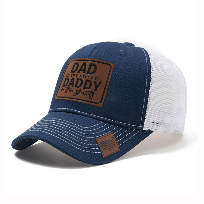 Wholesale Mesh breathable casual curved brim hat for outdoor sun shading, baseball sun hat