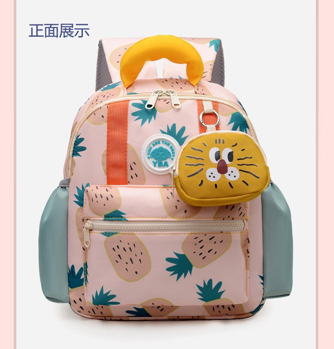 Wholesale Medium and Large small size Kindergarten Backpack Nylon Lightweight Schoolbag Boys' Universal Bag Clove Style Children's Bag
