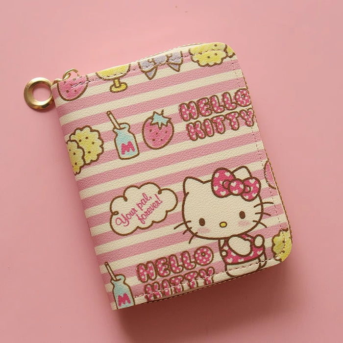 Wholesale Cartoon Girls'  Bank Card Coin Purse Wallet