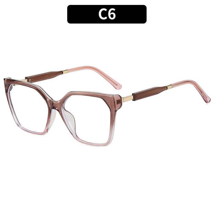 Wholesale Retro Square Anti Blue Light Glasses Frame Fashion Everyday Accessory