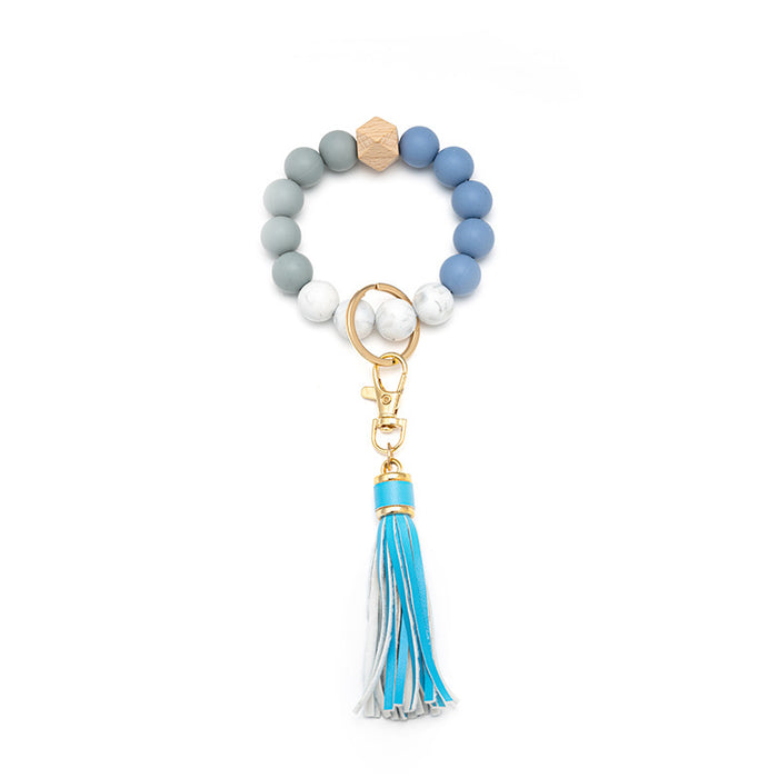 Wholesale Tassel Rhinestone Software Keychains