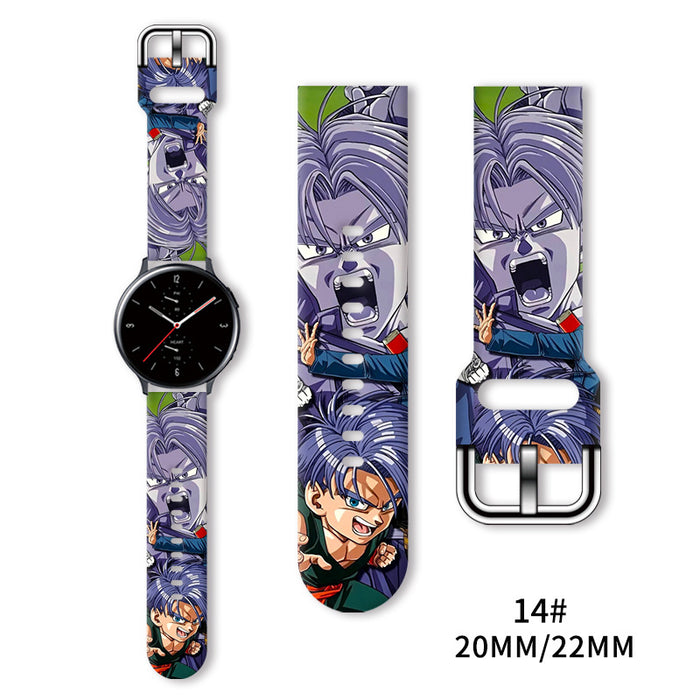 Wholesale Printed Tpu Watch Strap Wrist Strap JDC-WD-NuoQi070