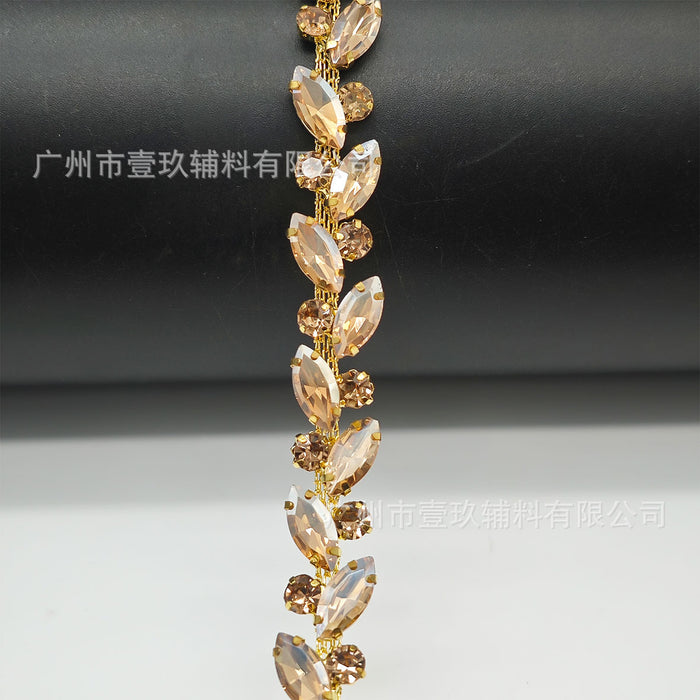 Wholesale DIY Rhinestone Claw Chain Clothing Accessories