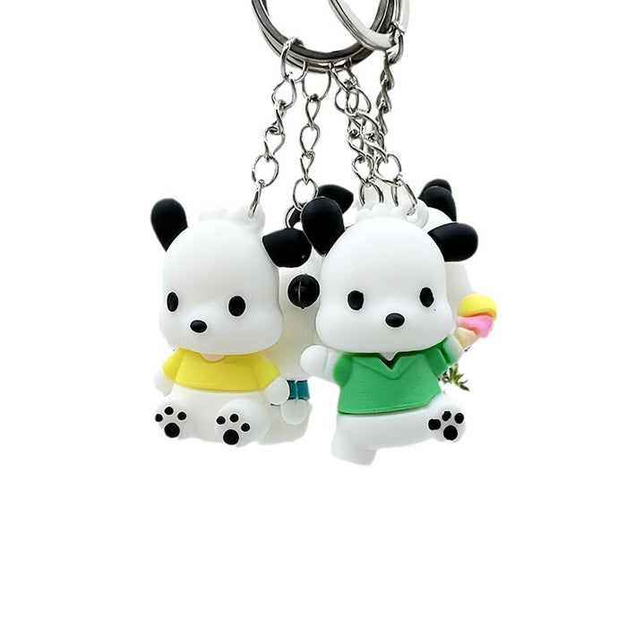 Wholesale Cartoon  Keychain Doll Pendant Cream Glue Phone Case