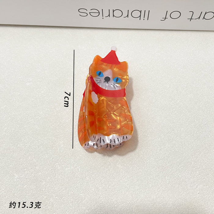 Wholesale Acrylic Dachshund Dog Hair Claw Clip Cartoon Style Women S Hair Accessory Boutique Resale