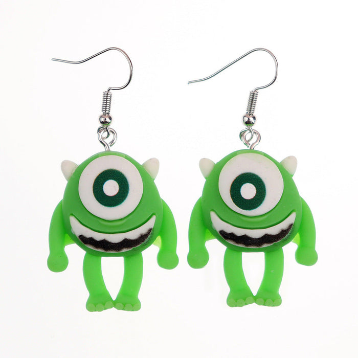 Wholesale Earrings Resin Fun Cute Cartoon (M) JDC-ES-niqing013