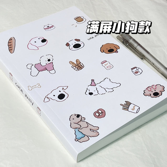 Wholesale Cute Puppy Notebook Thick Durable Notepad Painting Book Student
