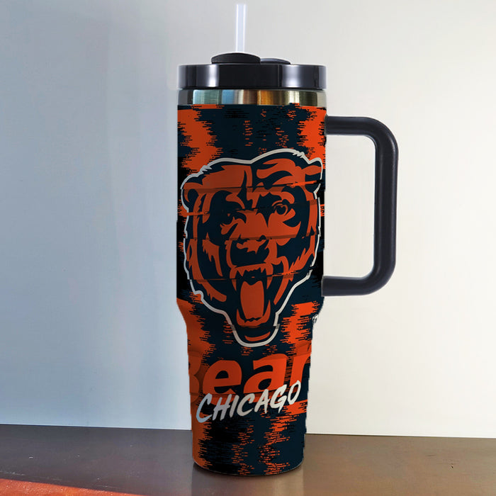 Wholesale Popular 40oz Car Cup Sf New Ice Cup Nfl American Football League Kc Thermos Cup
