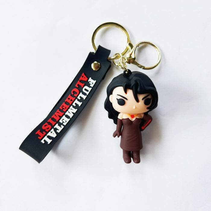 Wholesale PVC Cartoon Silicone Keychain JDC-KC-WuYi100