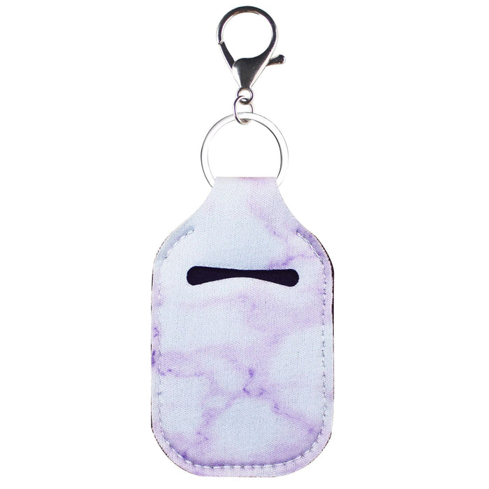 Wholesale Hair Art Hand Sanitizer Leather Case Keychain JDC-KC-YiTian002