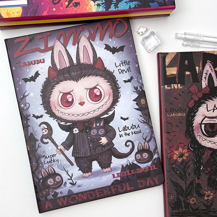 Wholesale 5pcs Cartoon Horizontal Line Book Cartoon Hand Book Student Super Thick Notepad