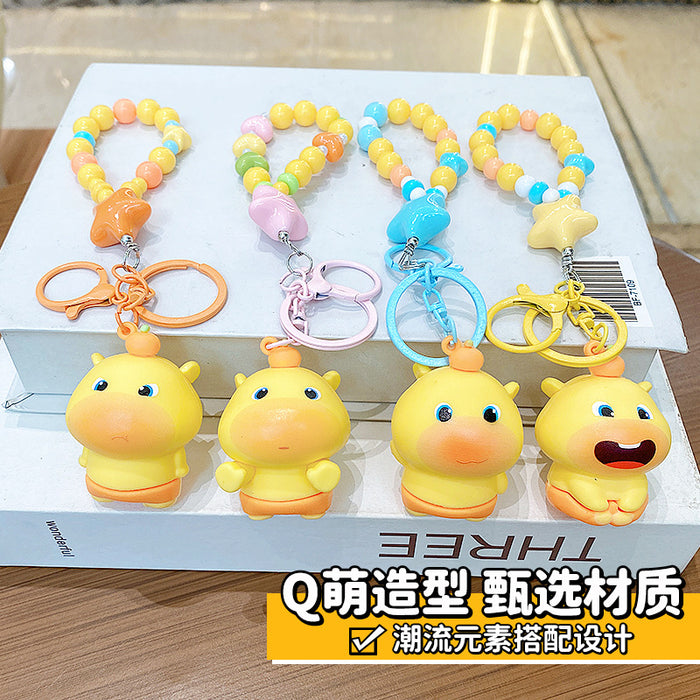 Wholesale Capybara Lulu Charm Keychain Decorative Bag Charm Boutique Gift