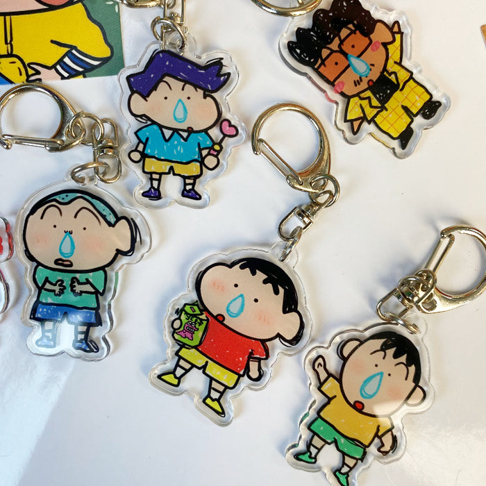 Wholesale Cartoon Acrylic Keychains JDC-KC-ChuangYi016