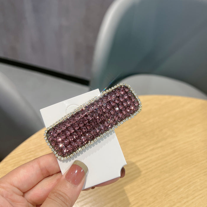 Wholesale Flash Full Diamond Hair Clip Side Hairpin Hair Accessories Headwear