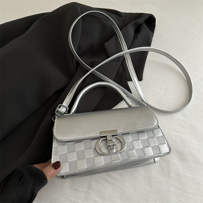 Wholesale Fashionable retro PU small square bag, popular single shoulder crossbody bag