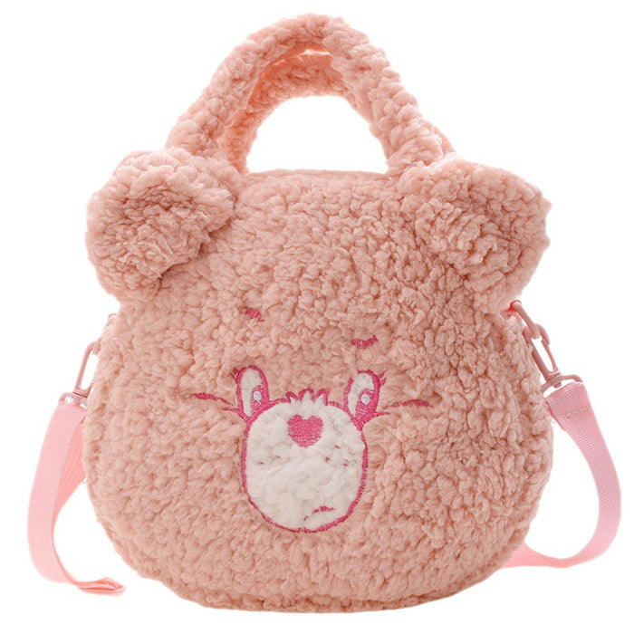 Wholesale New Children's Bags Cute Plush Shoulder Bag JDC-SD-YuanDuo040