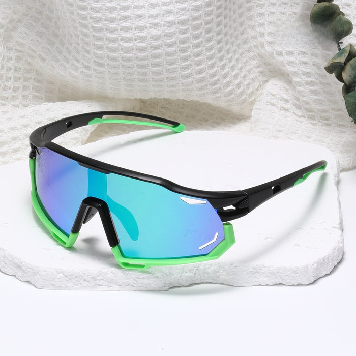 Wholesale New outdoor sports windproof goggles, color changing cycling glasses, men's and women's fashionable polarized sunglasses