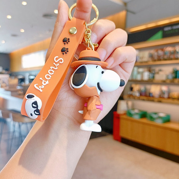 Wholesale Cartoon Doll Silicone Keychain JDC-KC-MingT275