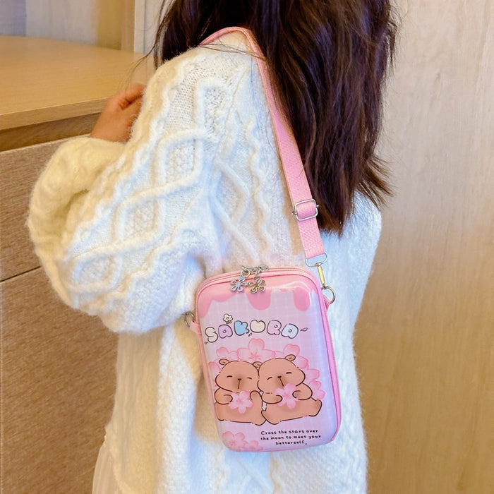 Wholesale Fresh Cartoon Creative Simple Kids Shoulder Crossbody Bag