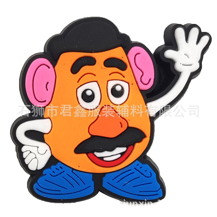 Wholesale 50pcs Cartoon Hole Shoes Accessories  Shoes Charms