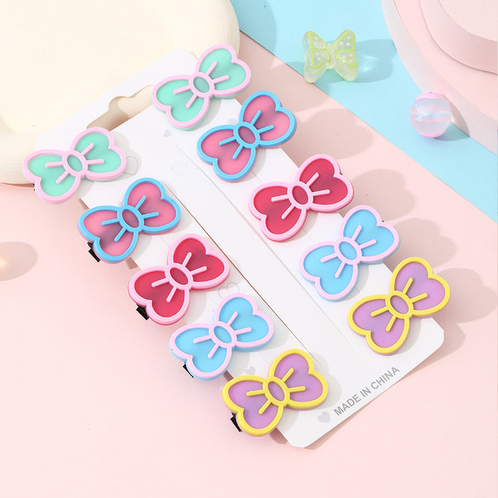 Wholesale 10pcs/14pcs Cute Cartoon Children's Side Clips JDC-HC-Zhuoa001