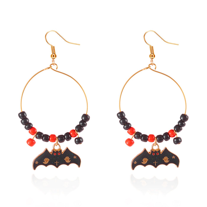 Wholesale Girls'  Gifts  Earrings Pumpkin Ghost Earrings
