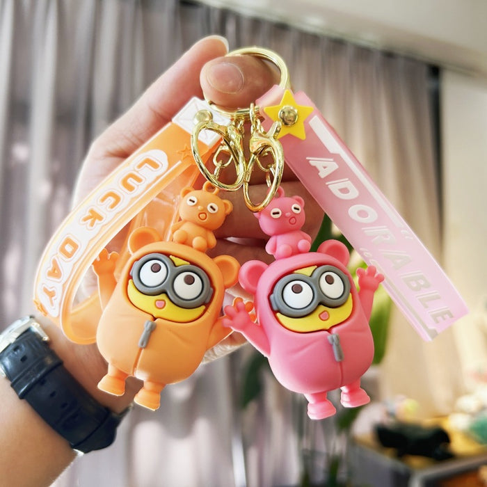 Wholesale PVC Cartoon Doll Keychain JDC-KC-WuYi204