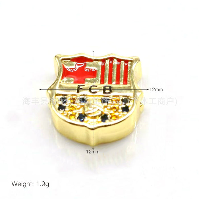Wholesale Football Team Logo Pendant Charms