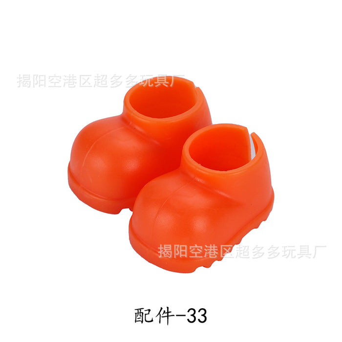 Wholesale Suitable for 17cm doll shoes,  bags,  glasses,  pendants,  cameras,  beach chairs,  surfing transparent protective cases