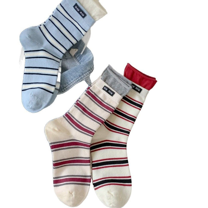 Wholesale Socks pile socks striped socks casual
