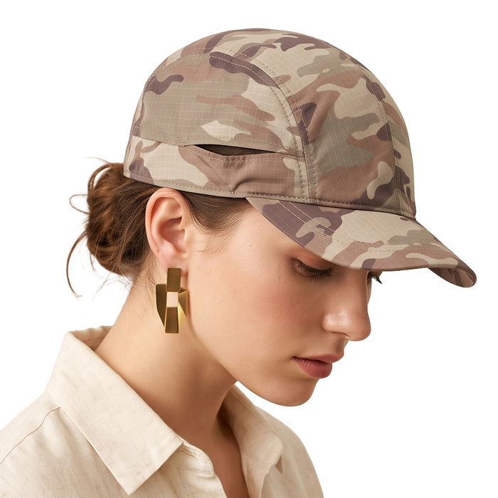 Wholesale Camouflage Outdoor Baseball Cap - Quick Dry Soft Top Short Brim Sun Hat Great for Resale