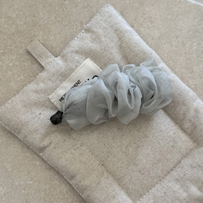 Wholesale Fabric Pleated Vertical High Ponytail Hairpin Banana Clip Elegant Hairpin