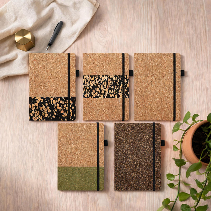 Wholesale Little Fresh A5 Cork Notebook with Acid-Free Paper