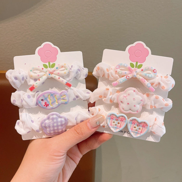 Wholesale Child' s colon coiling Hair Scrunchies