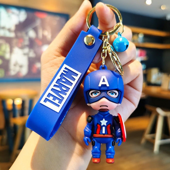 Wholesale Cartoon Doll Silicone Keychain JDC-KC-Tingm227