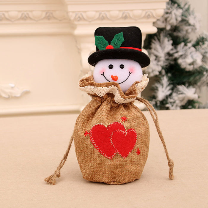 Wholesale Christmas Apple Bag,  Handbag,  Christmas Eve Gift Bag,  Kidsren' s Small Gift Bag,  Christmas Apple Bag
