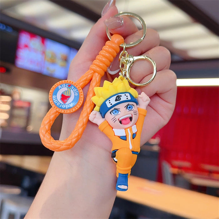 Wholesale  PVC Cartoon Couple Keychain