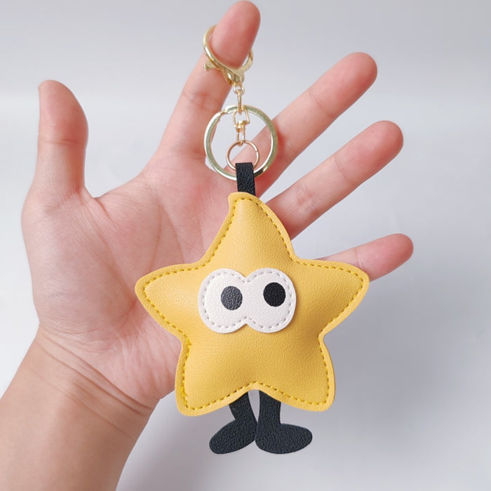 Wholesale PU Dog Keychain Pendant Cute Border Collie Husky Schnauzer Street Style Fashion Accessory