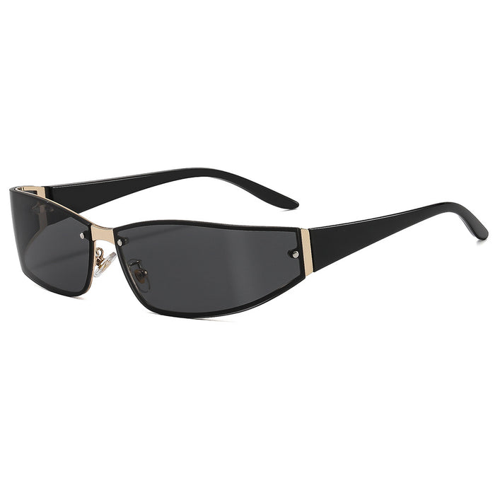 Wholesale Y2K Frameless Sunglasses Trendy Street Fashion Sun Glasses for Women